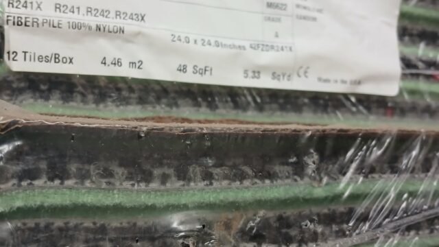 carpet tile pallet
